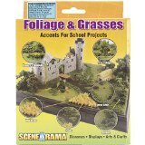 Woodland Scenics SP4120 Foliage and Grasses Diorama Kit