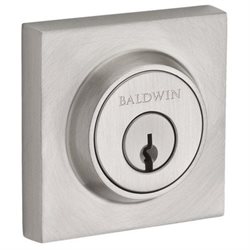 Baldwin SC.CSD Contemporary Square Keyed Entry Single Cylinder Deadbolt