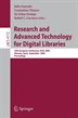 Research And Advanced Technology For Digital Libraries: 10th European Conference, Edcl 2006, Alicante Spain, September 17-22, 2006