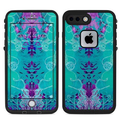 DecalGirl LFI7P-LICHEN Lifeproof iPhone 7-8 Plus Fre Case Skin - Lichen Blue