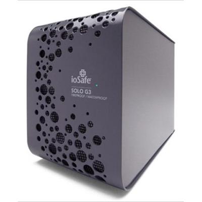 Iosafe Sk3tb 3tb Solo G3 Fireproof / Waterproof Usb 3.0 External Hard Drive With Data Recovery Service