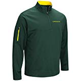 Colosseum NCAA Men's VF Poly Fleece 1/4 Zip Pullover (Oregon Ducks-Green, XX-Large)
