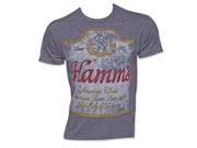 Hamm's Hugger Heather Tshirt - Blue