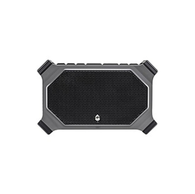 Ecoxgear Ecoslate Gdi-exslt810 2.0 Speaker System - 20 W Rms - Wireless Speaker(s) - Portable - Battery Rechargeable - Gray - 125 Hz - 18 Khz - Truewi