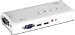 TRENDnet 4-Port USB KVM Switch Kit with Audio (Includes 4x KVM Cables) TK-409K (White)