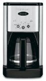 Cuisinart DCC-1200 Brew Central 12-Cup Programmable Coffeemaker, Black/Brushed Metal