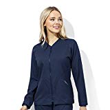 WonderTech Women's 8213 Tech Warm-up Jacket- Navy- Medium