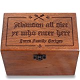 Cookbook People Cherry Recipe Box 4x6 Made in the USA (Gutenberg)