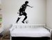 LIONEL MESSI FOOTBALLER. Giant Wall Art Sticker, Vinyl Graphic Decal, large Mural. Football. (Medium - 82cm (w) X 97cm (h))