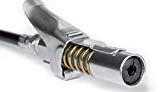 LockNLube Grease Coupler locks onto Zerk fittings. Grease goes in, not on the machine. World's best-selling original locking grease coupler. Rated 10,000 PSI. Long-lasting rebuildable tool.