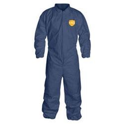 Dupont 4X Denim Blue 12 Mil Proshield Sms Chemical Protection Coveralls