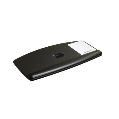 3m Kp100le Adjustable Keyboard Platform With Gel Wrist Rest Leatherette
