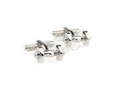 Sports Equipment Dumbbell Cufflinks