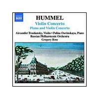 Johann Nepomuk Hummel - Violin Concerto, Piano And Violin Concerto (Rose) (Music CD)