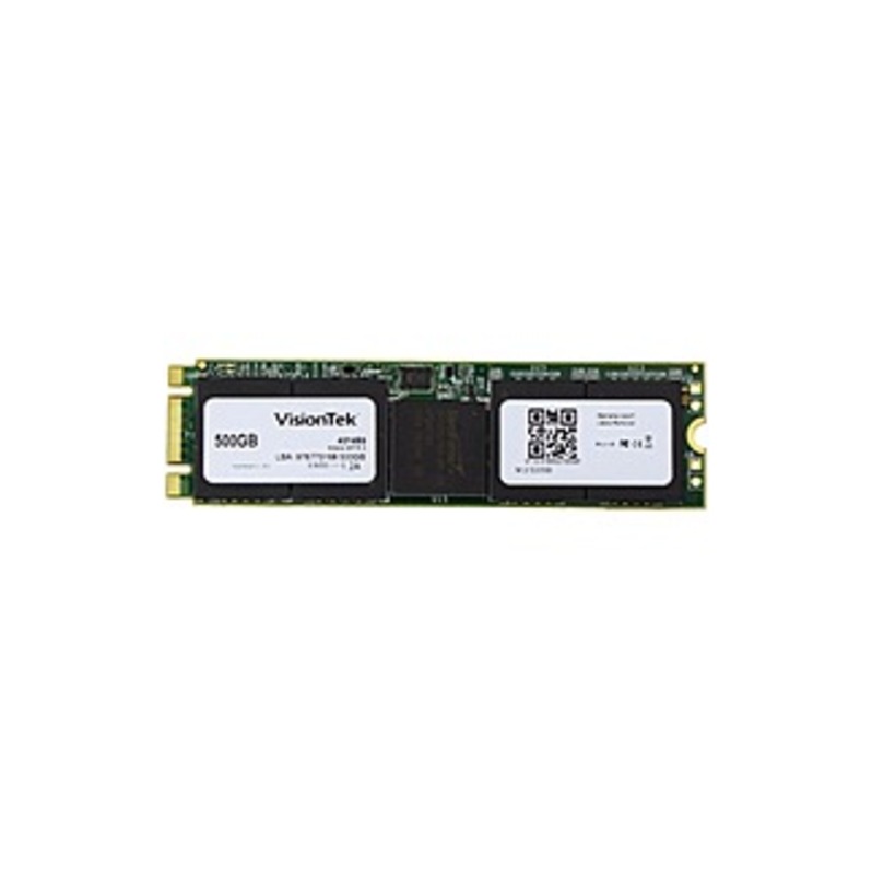 Visiontek 500 Gb Internal Solid State Drive - Sata - M.2 2280 - 550 Mb/s Maximum Read Transfer Rate - 500 Mb/s Maximum Write Transfer Rate - Hot Plugg