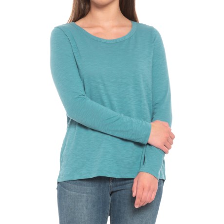 Slub Jersey Shirt - Long Sleeve (for Women)