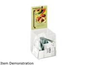 Collection Box With Graphics Display, 5 1/2 X 5 1/2 X 13, Clear