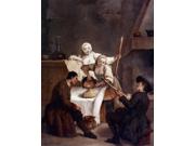 Longhi Kitchen C1740 Nla Polenta (kitchen Scene) Oil On Canvas By Pietro Longhi (1702-1785) C1740 Poster Print By  (18 X 24)