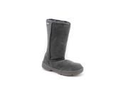 Bearpaw Meadow Womens Size 8 Gray Suede Winter Boots Uk 6 Eu 39