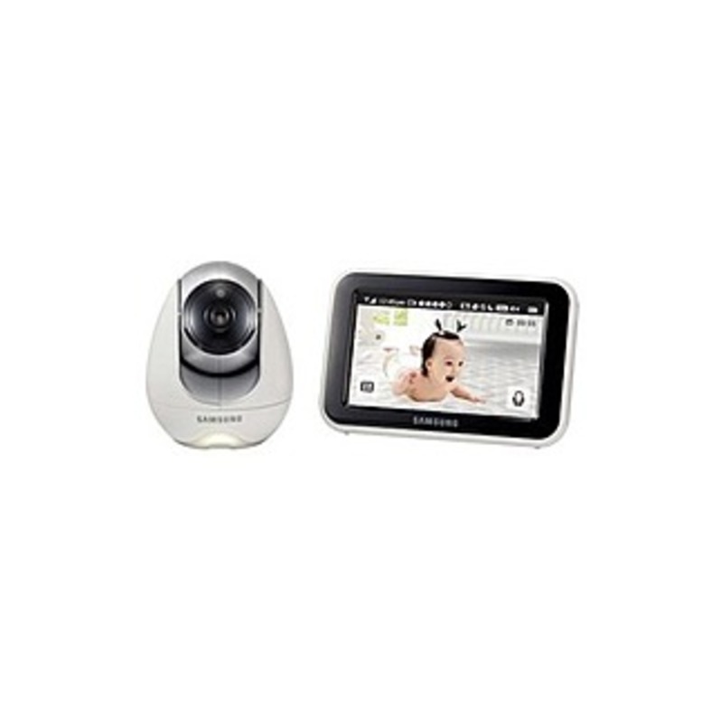 Hanwha Techwin Sew-3053w Babyview Baby Video Monitoring System Ir Night Vision Ptz 5.0 - Camera, Monitor - 5" - 1280 X 720