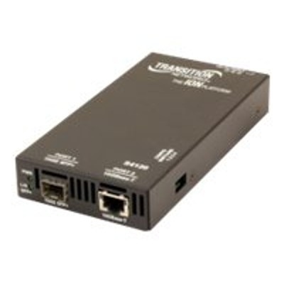 Transition S4120-1048-na Fiber Media Converter - 10 Gige - 10gbase-x  10gbase-t - Rj-45 / Sfp