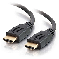 C2g 1ft High Speed Hdmi Cable With Ethernet - Hdmi For Audio/video Device - 1 Ft - 1 X Hdmi Digital Audio/video - 1 X Hdmi Digital Audio/video 56781