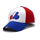 Montreal Expos 1969-91 Cooperstown Fitted Hat - White/Royal/Red 7 1/4