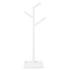 Wireworks Gloss White Towel Rail Branch