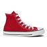Converse Unisex Chuck Taylor All Star Canvas Hi-Top Trainers - Red - UK 3