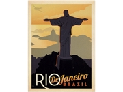 Trademark Fine Art Anderson Design Group 'rio De Janeiro, Brazil' Canvas Art