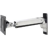 OmniMount Play70 Mount for 40-Inch to 60-Inch TV with Constant Force Technology, Polished Aluminum with Black Trim