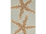 Jaipur Gd19 Indoor-outdoor Coastal  Polypropylene Blue/area Rug ( 5x7.6 )