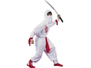 White Ninja Deluxe Child Costume