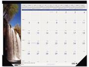 House Of Doolittle Earthscapes 100% Recycled Waterfalls Of The World Monthly Desk Pad Calendar - Hod171