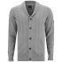 Bench Men's Klunk Cable Knitted Cardigan - Grey Marl