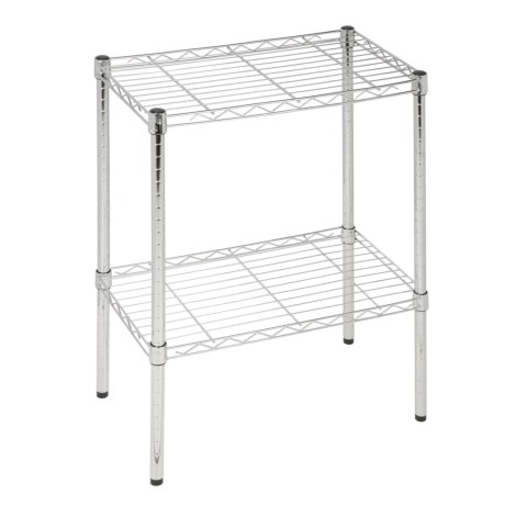 2-tier Chrome Utility Shelf