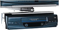 Peerless Pm-47s Universal Vcr/dvd Bracket - Silver
