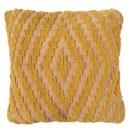 Textured Geo Pattern Throw Pillow - 16x16?
