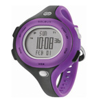 Soleus Chicked Black/purple/white Womens 30 Lap Memory Sports Watch