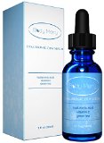 HYALURONIC ACID SERUM - Professional Grade VEGAN Hyaluronic Acid with Vitamic C & Green Tea - Best Natural & Organic Anti-Aging Face Serum for Wrinkles & Fine Lines - Provides Superior Hydration for a Youthful Radiant Glow - 100% Satisfaction Guaranteed
