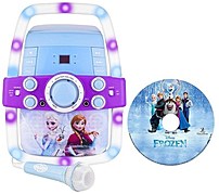 Sakar International Inc 65827 Frozen Flashing Light-up Karaoke Machine