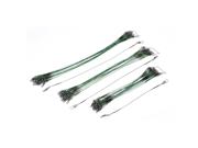 Unique Bargains 60pcs 18/25/28cm Fishing Lures Trace Wire Leader Swivel Tackle Spinner Spinning