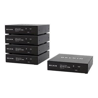 CAT5e Extender 1:4 HDMI - video/audio extender