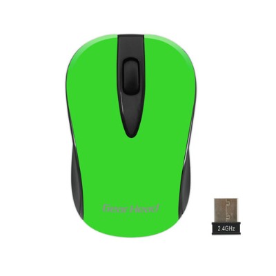 Gear Head Mp2100ngr Wireless Optical Nano Mouse - Green