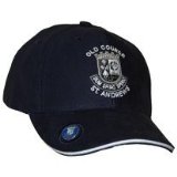 Old Course ST. Andrews Golf Baseball Cap Blue with adjustable strap (Adjustable) (Navy Blue)