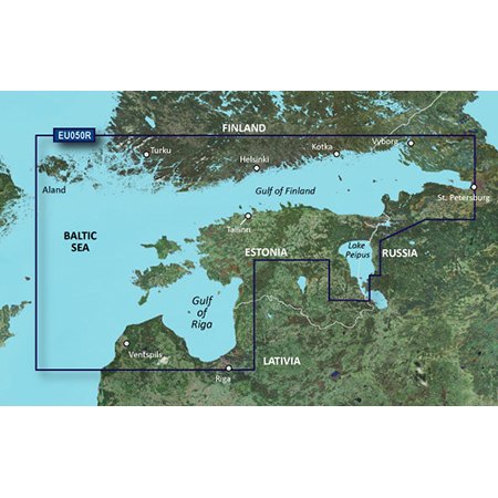 Garmin Bluechart g2 - HEU050R (microSD/SD Card) Bluechart G2 - HEU050R - Aland to Vyborg
