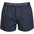 Tommy Hilfiger Men's Icon Cotton Woven Boxer Shorts - Navy Blazer - L