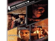 4 Film Favorites-Denzel Washington (Dvd/Training D/John Q/Fallen/Pelican B)