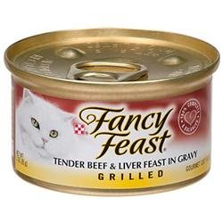 Fancy Feast Grilled Beef and Liver Feast in Gravy Gourmet Cat Food