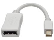 Tripp Lite 6in Mini Displayport To Displayport Adapter Converter 4k@60hz 6"